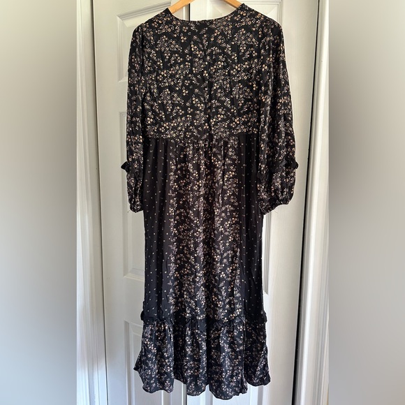 Universal Thread Floral Black Dress - Picture 6 of 13